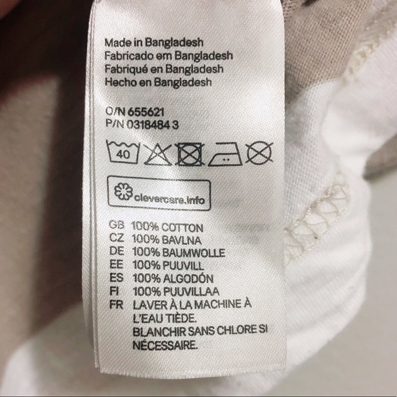 (MENS) H&M | Striped Tee - Picture 3 of 4